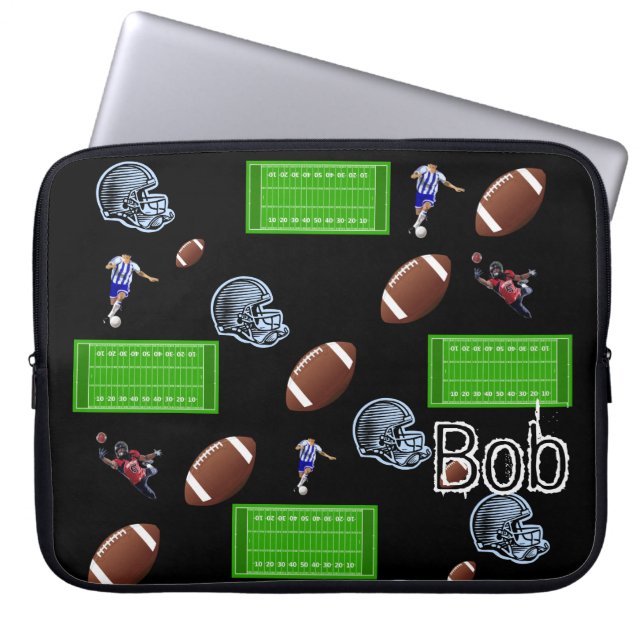 Laptop sleeve Football (Framsidan)