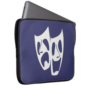 Laptop sleeve för älskare för komeditragediteat