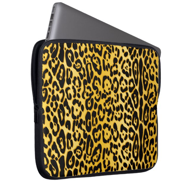 Laptop sleeve för Cheetahfredängel (Framsidan Höger)