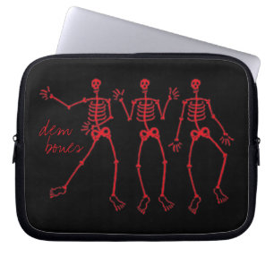 laptop sleeve för dans för dem-ben skelett-