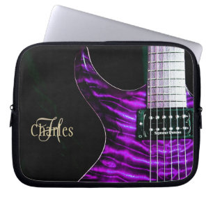 Laptop sleeve för gitarr för Monogrammusik
