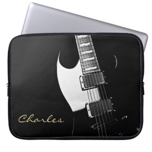 Laptop sleeve för gitarr för personligmusik