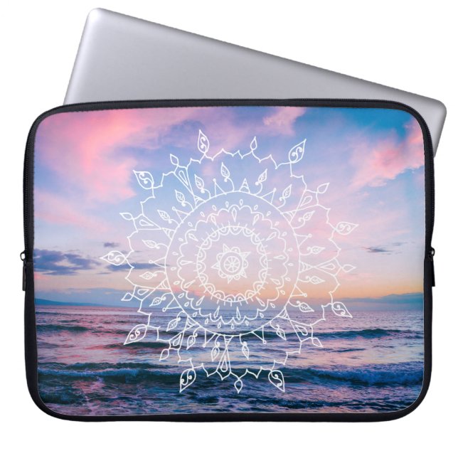 Laptop sleeve för havBoho Mandala | (Framsidan)