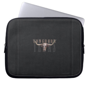 Laptop sleeve för LonghornSim läder