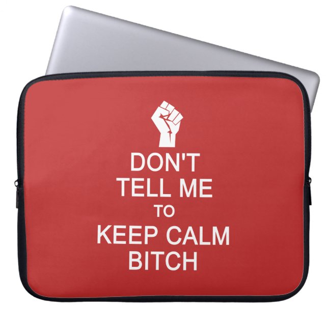 Laptop sleeve för Lugn av antiBehålla (Framsidan)