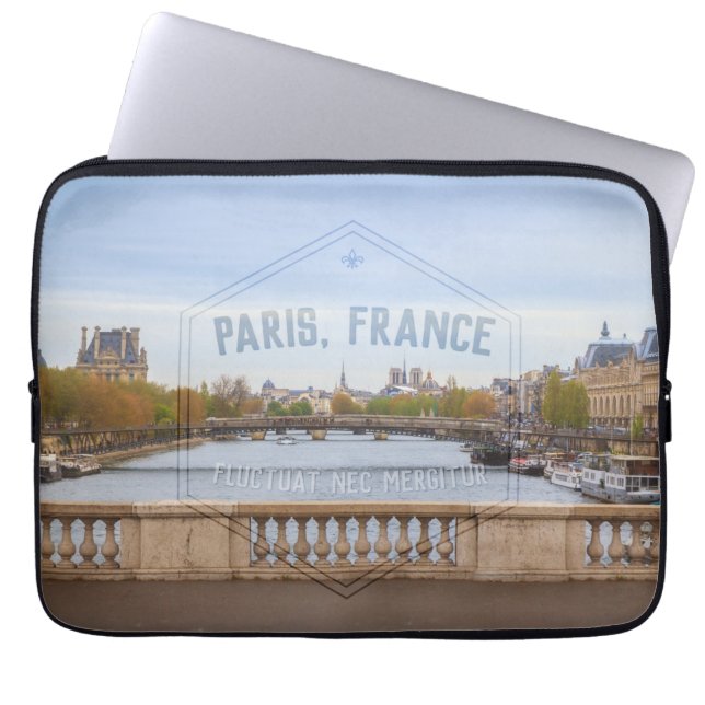 Laptop sleeve för Paris serie 02 (Framsidan)