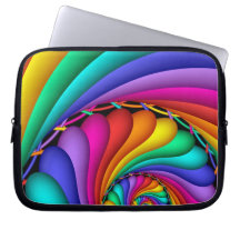 Laptop sleeve för regnbågeStitchery gay pride LGBT
