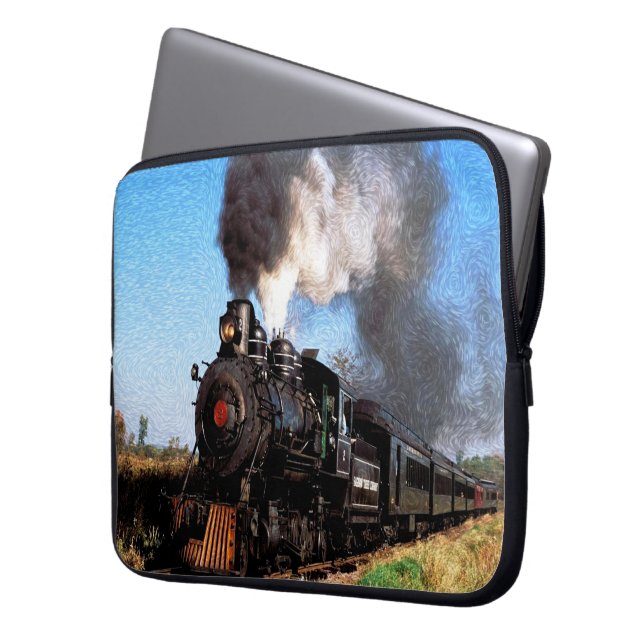 Laptop sleeve för tåg 2 (Framsidan Vänster)