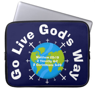 Laptop sleeve - Go Live