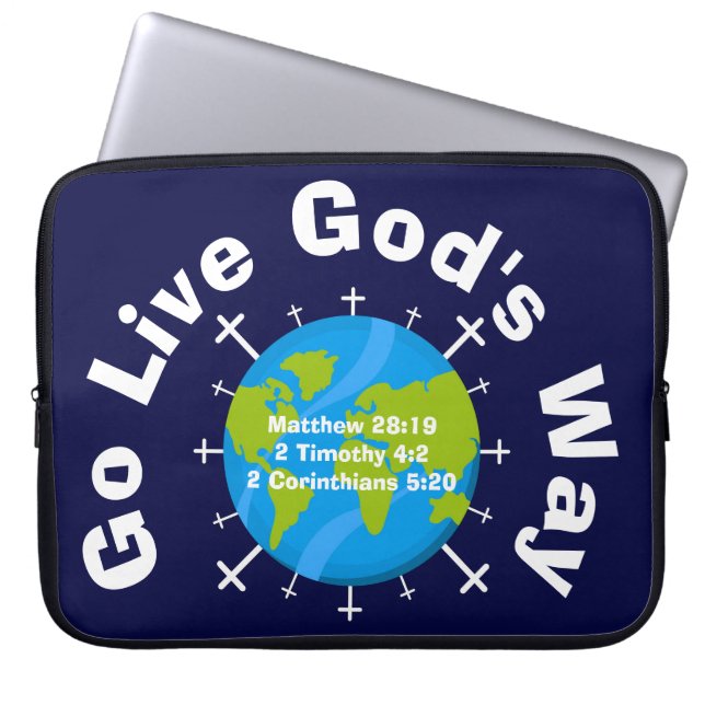 Laptop sleeve - Go Live (Framsidan)