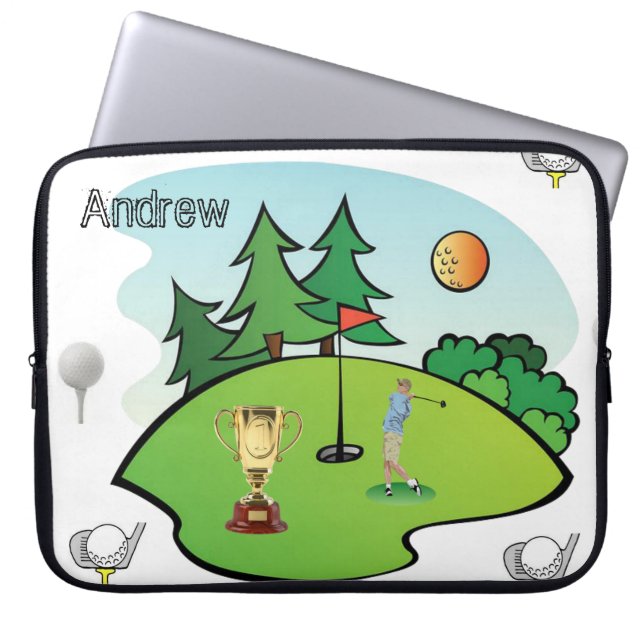 Laptop sleeve Golf (Framsidan)