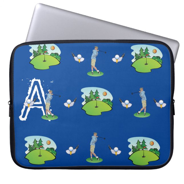Laptop sleeve Golf (Framsidan)