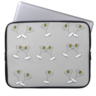 Laptop sleeve Grått Martini Glass