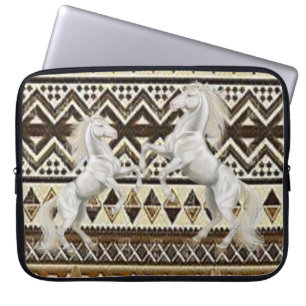Laptop sleeve Horses