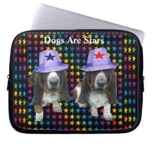 Laptop sleeve Hundar är stjärnor