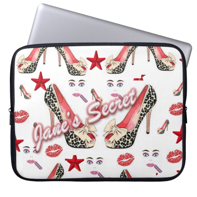 Laptop sleeve Jane's Secret (Framsidan)