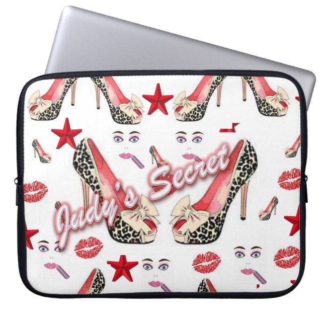Laptop sleeve Judys hemlighet (Framsidan)