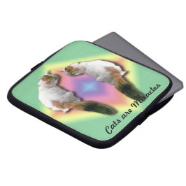 Laptop sleeve - Katter är Miracles