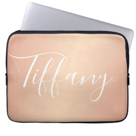 Laptop sleeve - konfettiar omkullkastar rosa guld