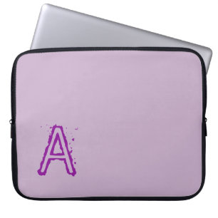 Laptop sleeve Lila