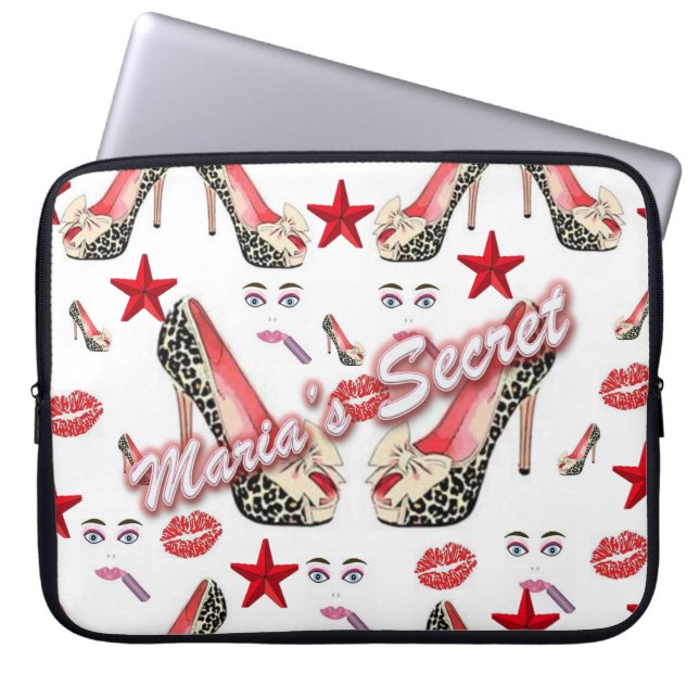 Laptop sleeve Maria's Secret (Framsidan)