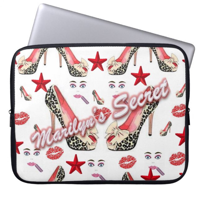 Laptop sleeve Marilyn hemlighet (Framsidan)