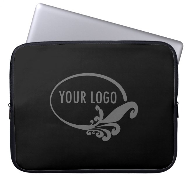 Laptop sleeve med Anpassningsbar Logotyp Branding  (Framsidan)