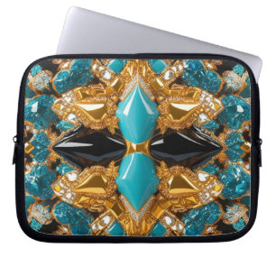 Laptop sleeve med Bahamas Färg Design