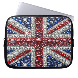 Laptop sleeve med British Färg Design