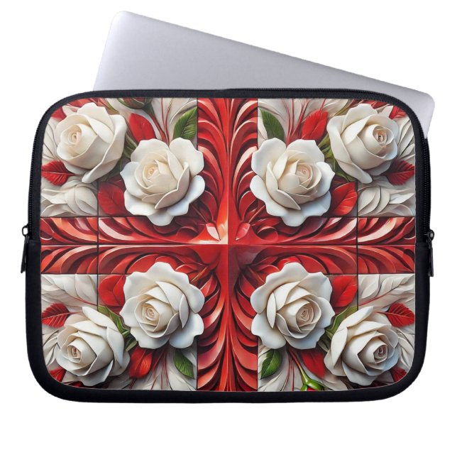 Laptop sleeve med engelska Ro Design (Framsidan)