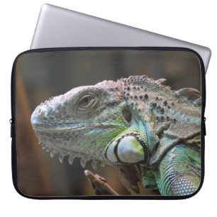 Laptop sleeve med färglös iguanasödla