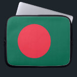 Laptop sleeve med flagga Bangladesh<br><div class="desc">Visa upp ditt bangladeshi-pride samtidigt som du håller din teknik skyddad med vår snyggt laptop sleeve med flagga Bangladesh! Designat för både funktion och flust, visningar laptop sleeve på ett framträdande sätt det pulserande röda flagga och grönten i Bangladesh i en djärv, öga-fångstutformning. Oavsett om du är på väg till...</div>