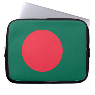 Laptop sleeve med flagga Bangladesh