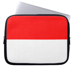 Laptop sleeve med flagga Indonesien