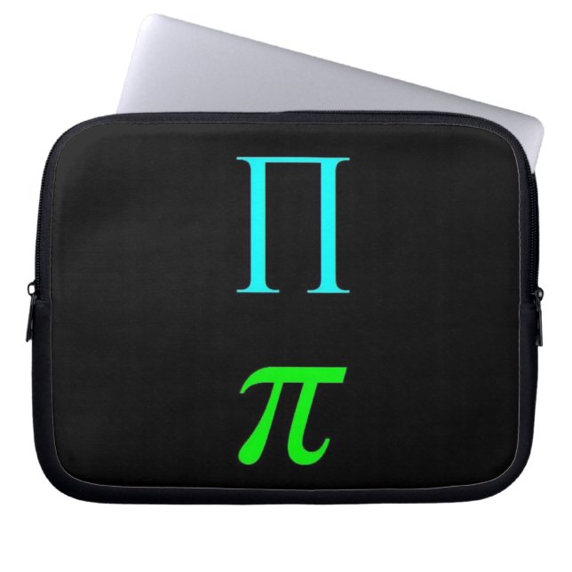 Laptop sleeve med forntida Pi-symboler (Framsidan)