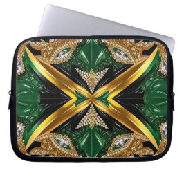 Laptop sleeve med Jamaican Färg Design