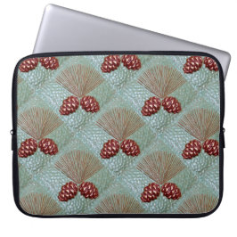 Laptop sleeve med Ponderosa pinecones