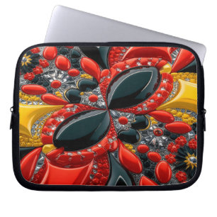 Laptop sleeve med Tyskland Färg design