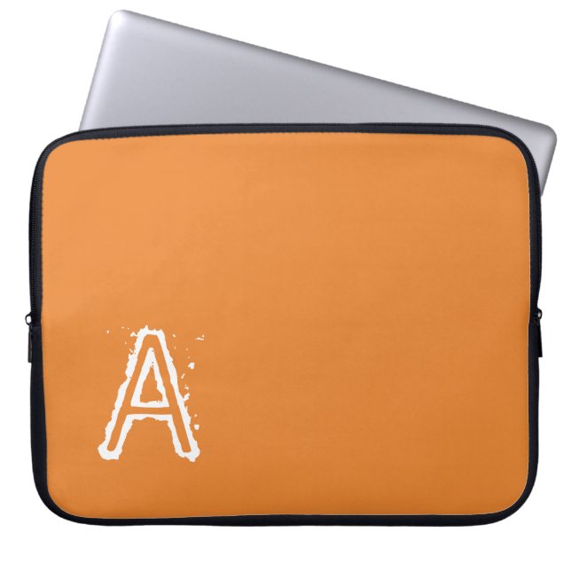 Laptop sleeve Orange (Framsidan)