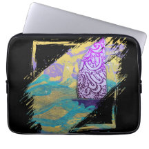 Laptop Sleeve - Paint Swatch Lavender Sail