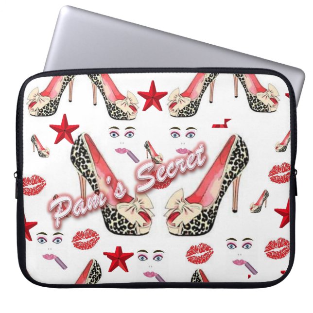 Laptop sleeve Pams hemlighet (Framsidan)