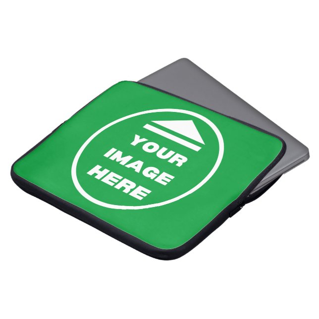 Laptop sleeve - Personlig - Lägg till bild / text (Framsida topp)