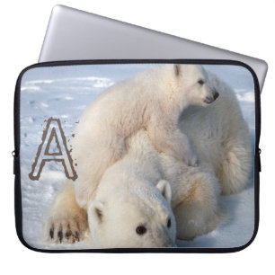 Laptop sleeve Polar Bear