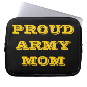 Laptop sleeve Proud Army Mamma