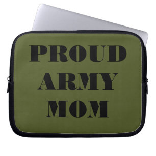 Laptop sleeve Proud Army Mamma