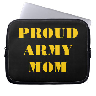 Laptop sleeve Proud Army Mamma