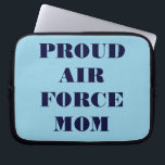 Laptop sleeve Proud Luft Force Mamma<br><div class="desc">Laptop sleeve Proud Luft Force Mamma</div>