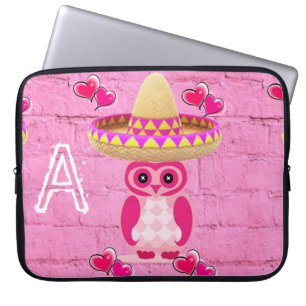 Laptop sleeve Rosa Uggla