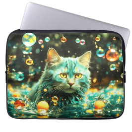 Laptop sleeve - Snyggt Cat Design