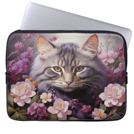 Laptop sleeve - Snyggt Cat Design